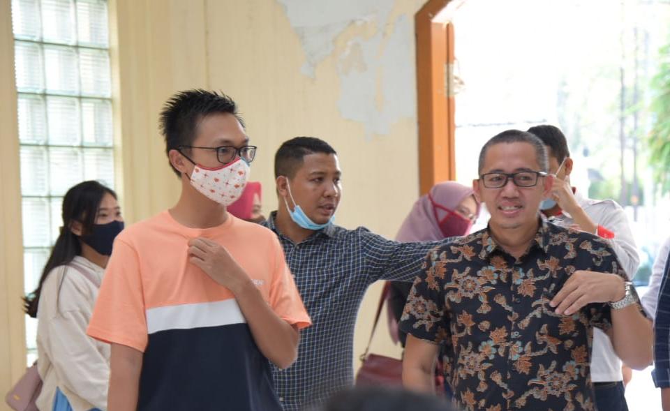 Stafsus Milenial Presiden Gelar Rapid Test dalam Silaturahmi OKP Nasional