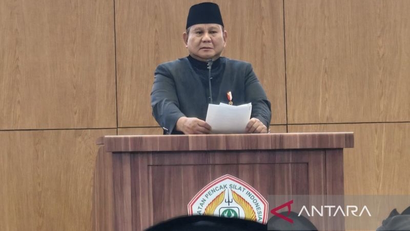 Buka Munas PB IPSI, Prabowo: Pencak Silat Bukan Sekadar Bela Diri, Tapi Identitas Bangsa