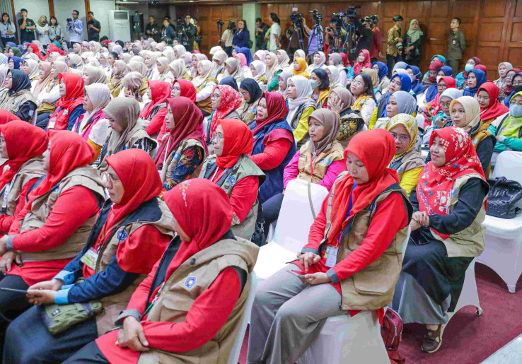 Pramono Tambah Uang Operasional Dasawisma dari Rp 500 Ribu Jadi Rp Rp 750 Ribu