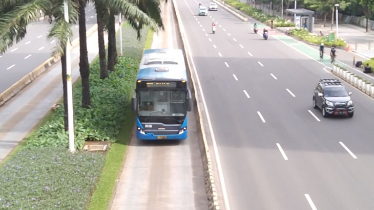 TransJakarta Bantah Ada Bus Mangkrak