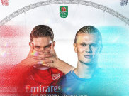 Jadwal, Siaran Langsung, Live Juga Link Streaming Final Piala Liga Inggris Arsenal Vs Manchester City pada Minggu, 22 Maret Malam WIB