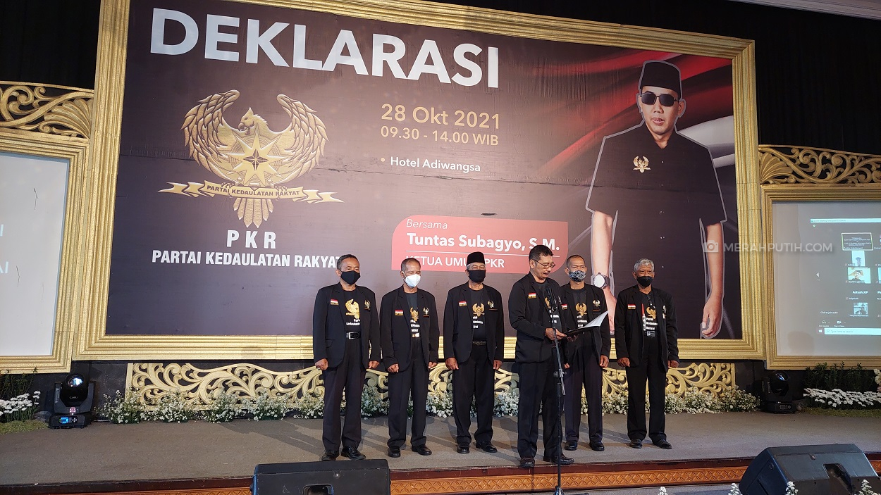 Ormas Tikus Pithi Resmi Deklarasi Partai Kedaulatan Rakyat