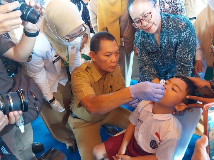 Pekan Pertama PIN Polio Solo Tembus 92 Persen, Tak Ada Warga Menolak