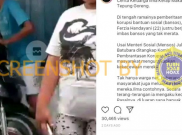 [HOAKS atau FAKTA]: Satu Keluarga Hanya Makan Terigu Gegara Pembagian Sembako Tak Merata