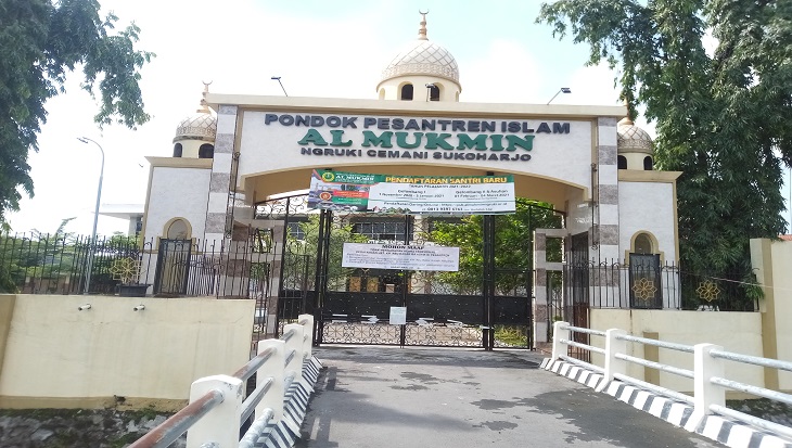 Pondok Pesantren Al-Mukmin Ngruki, Desa Cemani, Kecamatan Grogol, Kabupaten Sukoharjo, Jawa Tengah, Kamis (7/1). (MP/Ismail)