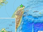 Taiwan Diguncang Gempa 5,7 SR
