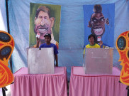 Demam Piala Dunia Menular di TPS 29 Jatiuwung