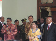 Bertemu Presiden Afsel, Megawati Didampingi Ahok-Djarot