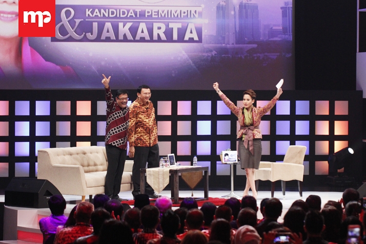 Ditanya Ketidakhadiran Anies-Sandi, Ahok: Enggak Usah Ngomongin Orang yang Enggak Ada