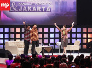 Ditanya Ketidakhadiran Anies-Sandi, Ahok: Enggak Usah Ngomongin Orang yang Enggak Ada