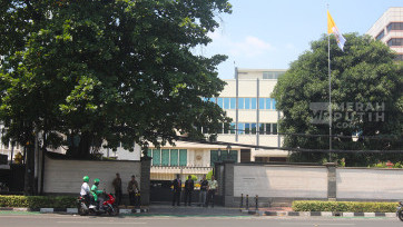 Pengamanan Paspampres Jaga Paus Fransikus di Kedubes Vatikan 