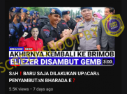 [HOAKS atau FAKTA]: Brimob Gelar Upacara Gembira Sambut Kedatangan Richard Eliezer