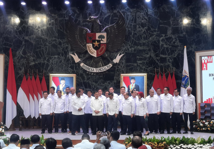 JK Lantik Pengurus Baru PMI Jakarta di Balai Kota, Ingatkan Tugas Membantu Orang Sulit