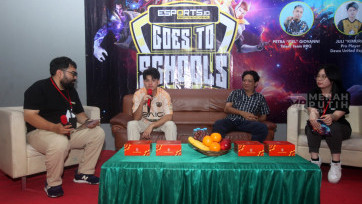 Keseruan Esports.id Goes to School Sambangi SMK Letris 2 Tangsel