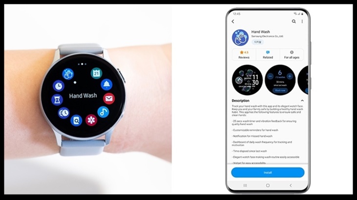 Samsung Hadirkan Aplikasi Hand Wash, Yuk Intip Fungsinya
