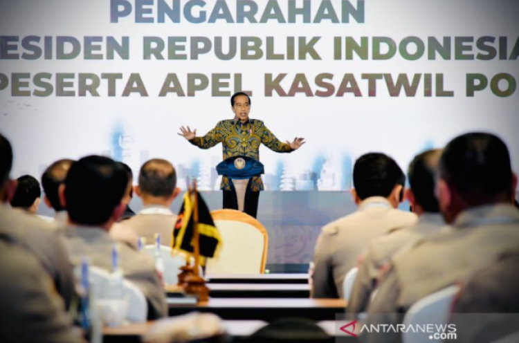 Polri Diminta Jaga Kepercayaan dan Kehormatan, Jokowi: Ini Adalah Wajah Indonesia