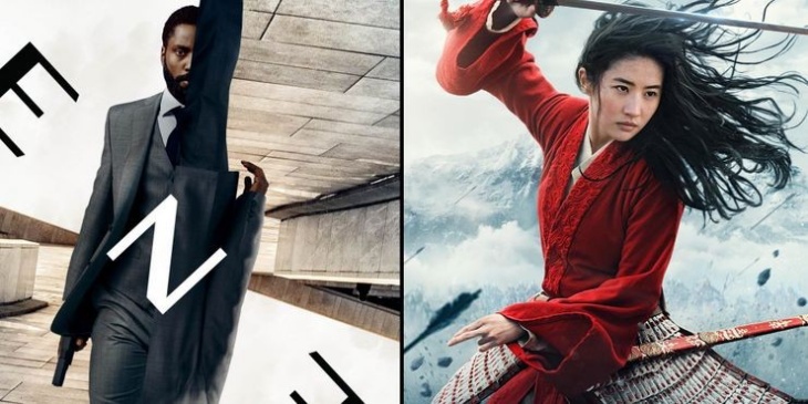 Tenet dan Mulan segera rilis di pertengahan Juli. (Foto: Screenrant)