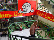 Mural-mural Jenaka di Pasar Tebet Timur 