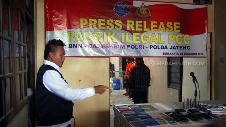 Produksi 50 Juta Pil PCC, BNN Curiga Alat Pembuatan dari Luar Negeri