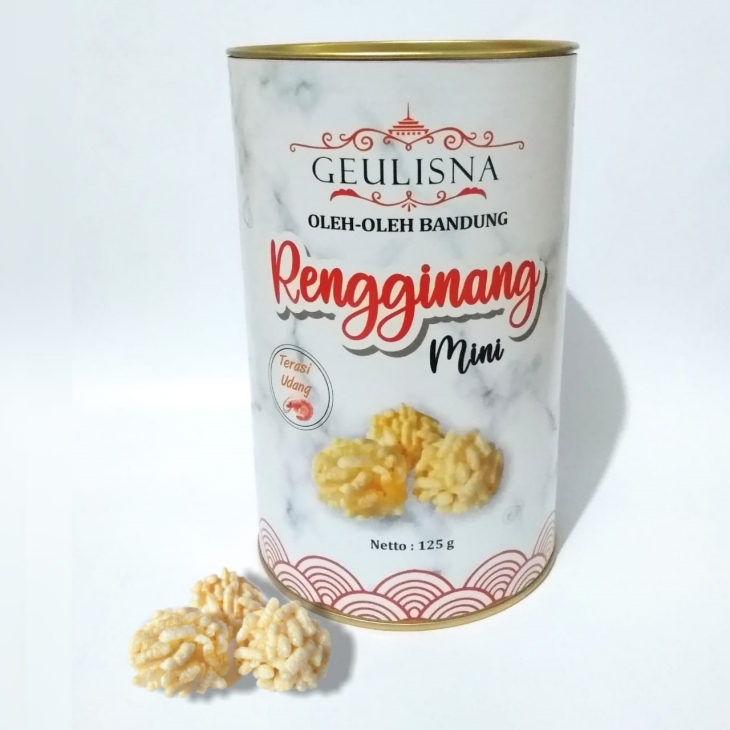 Rengginang kini punya kaleng sendiri. (Foto: Dok. Lisnawati)