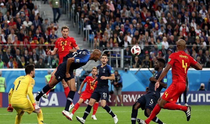 Gol Tunggal Umtiti Antar Prancis ke Final Piala Dunia 2018