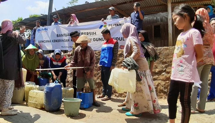 Kekeringan Melanda 7 Kecamatan di Kabupaten Bantul