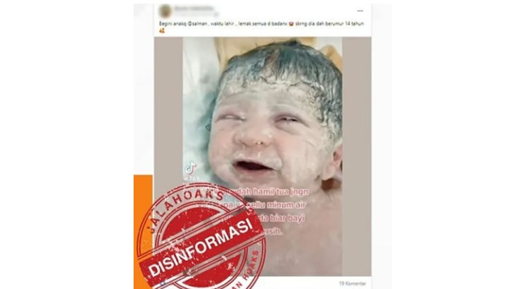 [HOAKS atau FAKTA]: Ibu Hamil Minum Air Kelapa Hilangkan Bercak Putih pada Bayi