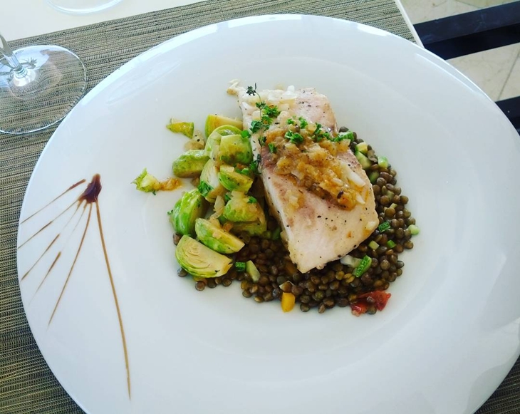 Salmon lentil. (Foto: instagram.com/cybrosh)
