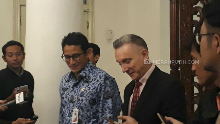 Yang Dibahas Sandiaga dan Wali Kota Liverpool
