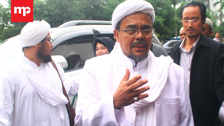 Habib Rizieq Sebut Pembacokan Hermansyah Upaya Gagalkan Rekonsiliasi