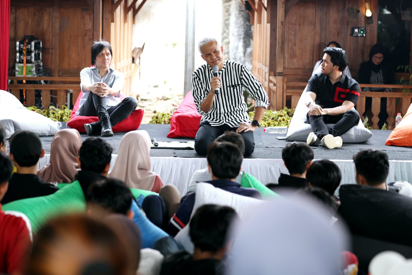 Ganjar Ajak Gen Z Manfaatkan Teknologi untuk Berkreasi