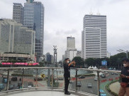 Anjungan Lantai 2 Halte Tosari dan Bundaran HI Ditutup pada Malam Tahun Baru
