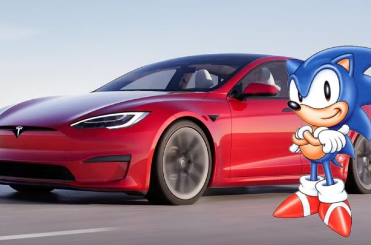 Game 'Sonic the Hedgehog' Hadir di Mobil Tesla