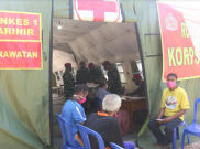 RS Lapangan Marinir TNI-AL Diserbu Korban Bencana Banjir Bandang NTT