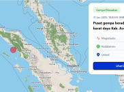 Gempa Magnitude 6,2 Landa Aceh, Terasa Sampai Sumatera Utara