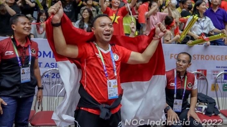 Timnas Bola Basket Putra Unjuk Gigi Akhiri Puasa Medali Emas SEA Games