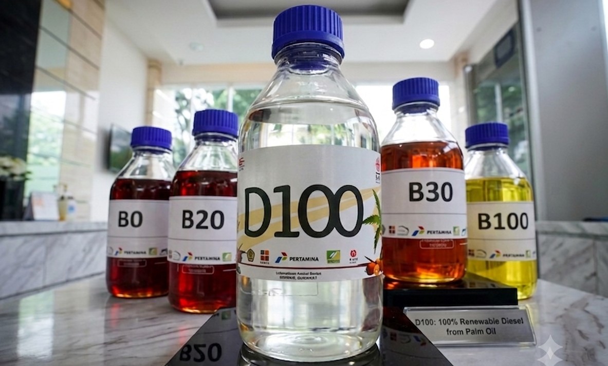 Apa Itu D100 Sawit? Ini Pengertian, Sejarah, Bedanya dengan Biodiesel