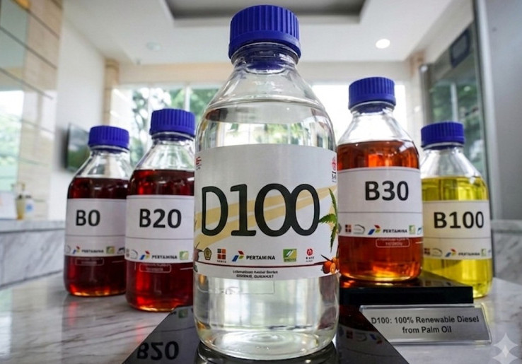 Apa Itu D100 Sawit? Ini Pengertian, Sejarah, Bedanya dengan Biodiesel
