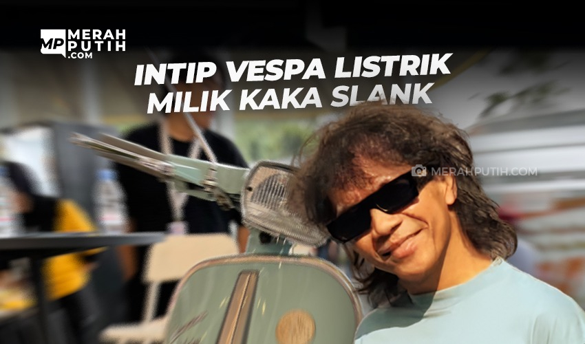 Intip Vespa Listrik Milik Kaka Slank
