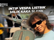 Intip Vespa Listrik Milik Kaka Slank