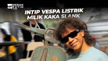 Intip Vespa Listrik Milik Kaka Slank