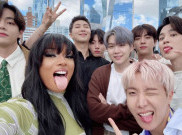 BTS dan Megan Thee Stallion Tampil Bareng di American Music Awards 2021