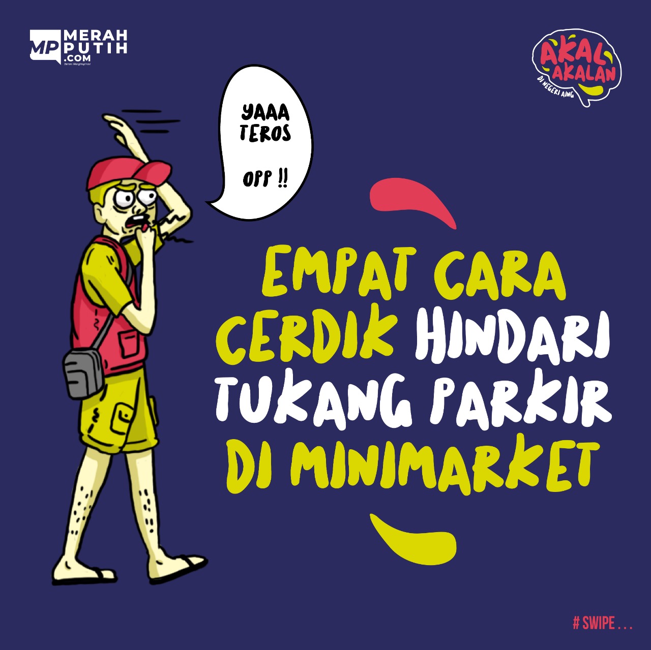 Empat Cara Hindari Tukang Parkir di Minimarket