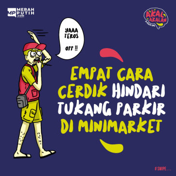 Empat Cara Hindari Tukang Parkir di Minimarket
