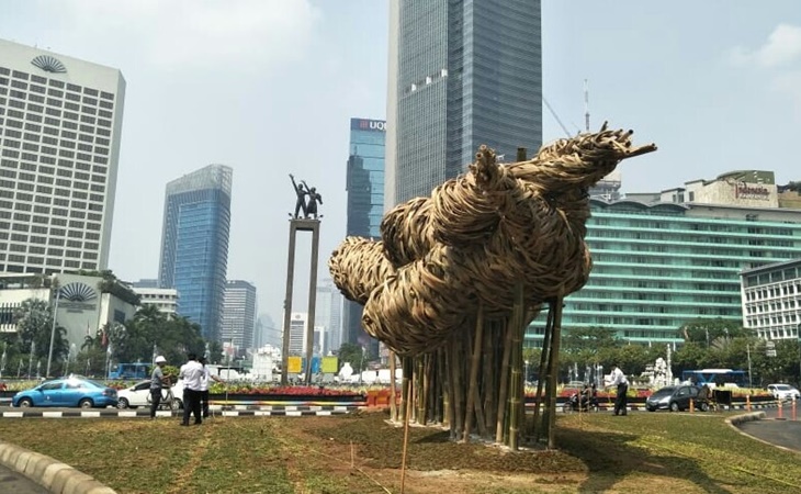 Hiasan Bambu Getah Getih