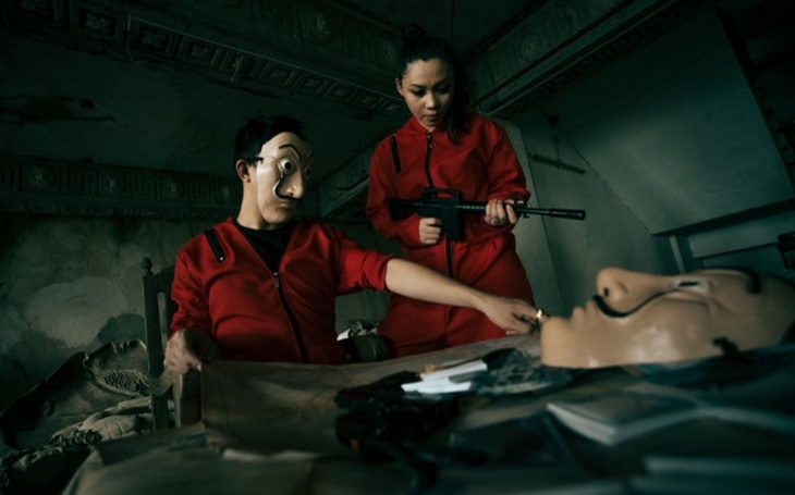 money heist pre-wedding
