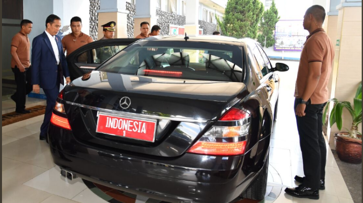 Presiden Jokowi dan Paspampres