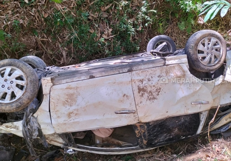 Mobil Masuk Jurang Sedalam 50 Meter di Boyolali, Sopir Meninggal