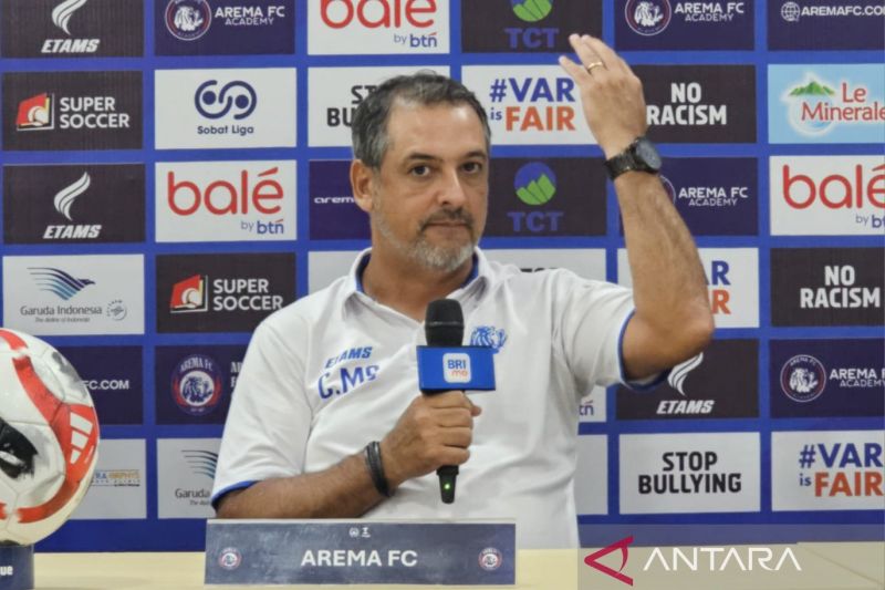 Marcos Santos Tidak Ingin Arema FC Loyo Hadapi Persebaya, Fisik Terus Digenjot Jelang Pertemuan di Derbi Jatim