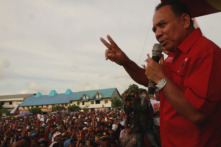 Pilkada NTT, Gubernur Frans Lebu Raya Minta Warga Tetap Jaga Suasana